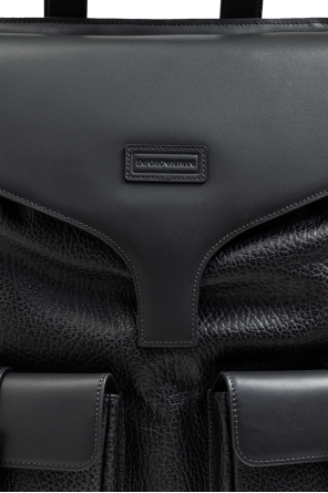 Emporio Armani Leather backpack