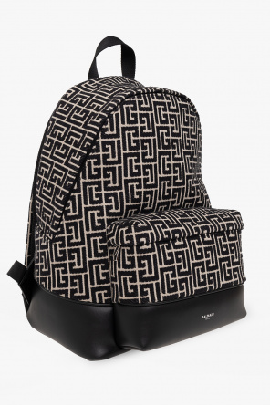balmain CAP Patterned backpack