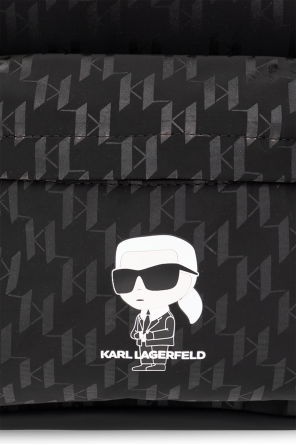 Karl Lagerfeld Kids Luggage with logo
