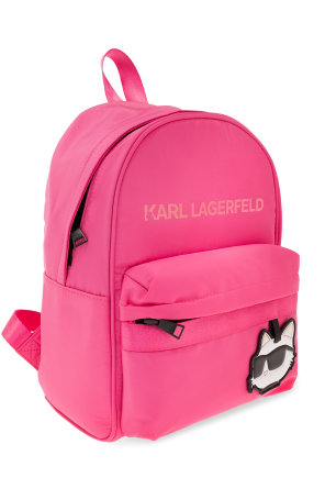 Karl Lagerfeld Kids backpack Wyn with logo