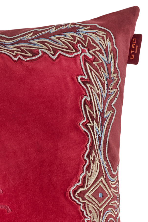 Etro Home Pillow with logo