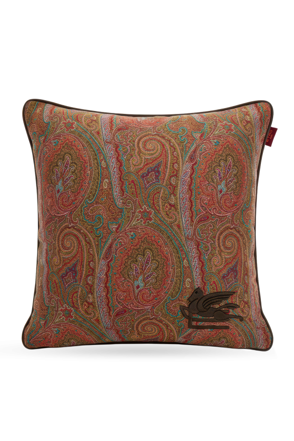 Pillow with logo od Etro Home