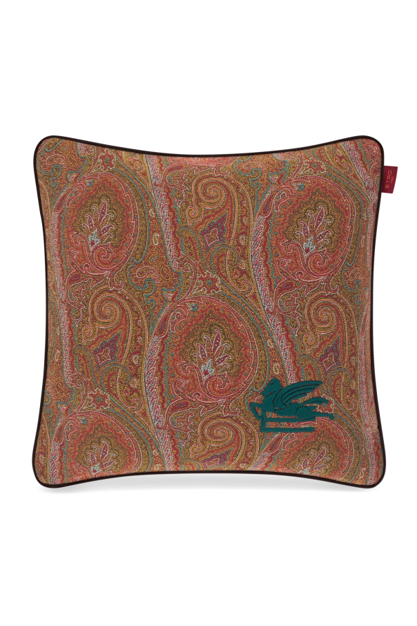 Pillow with logo od Etro Home