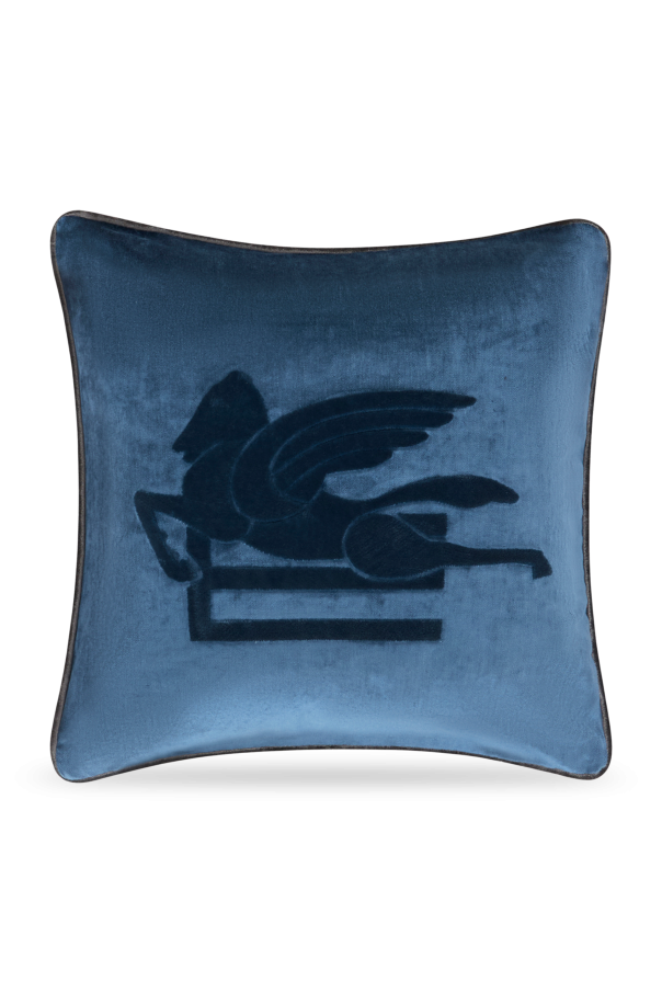 Cushion with logo od Etro Home