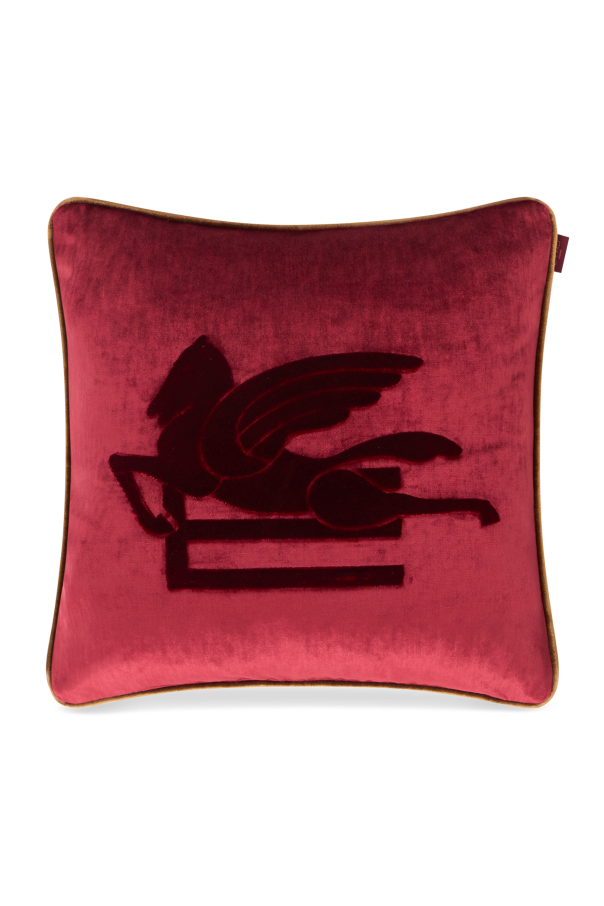 Pillow with logo od Etro Home
