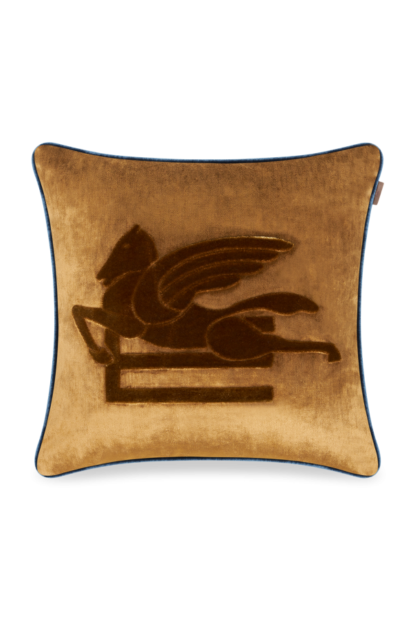 Pillow with logo od Etro Home