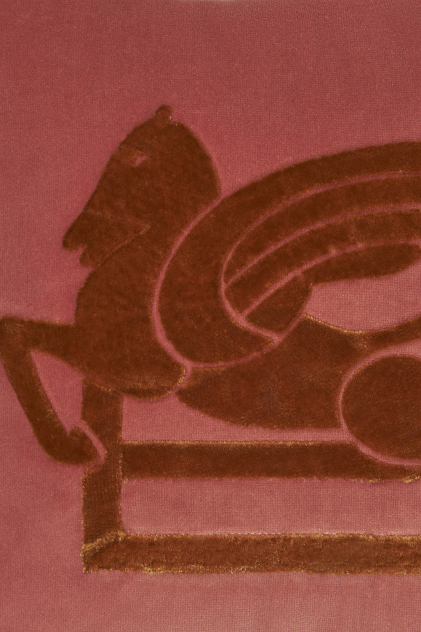 Etro Home Cojín con logotipo