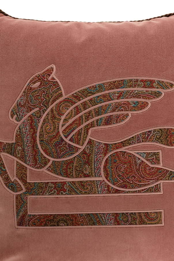 Etro Home Cushion with logo