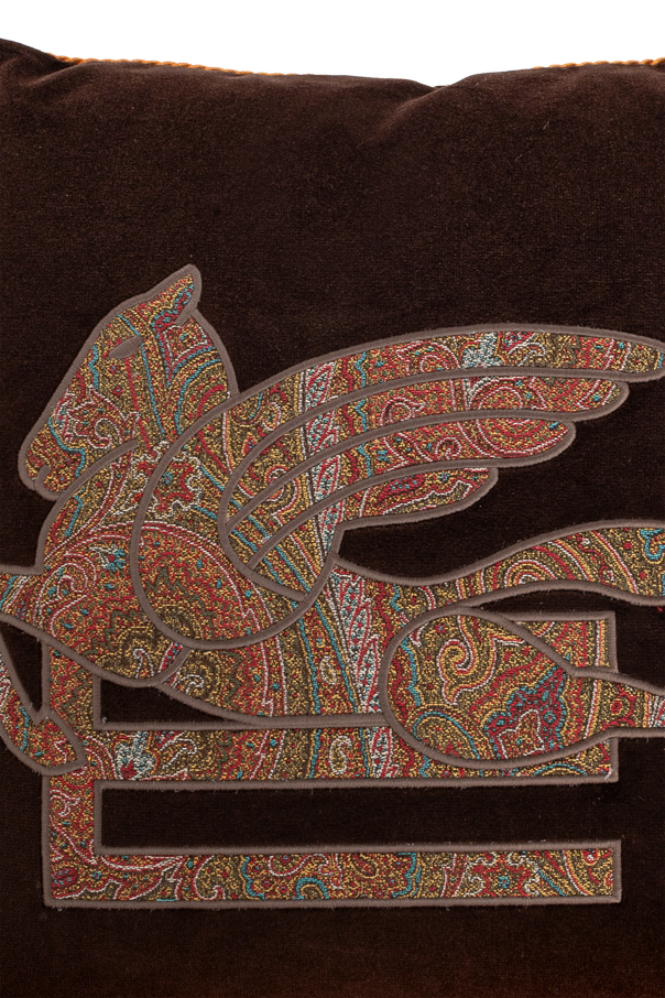 Etro Home Cushion with logo