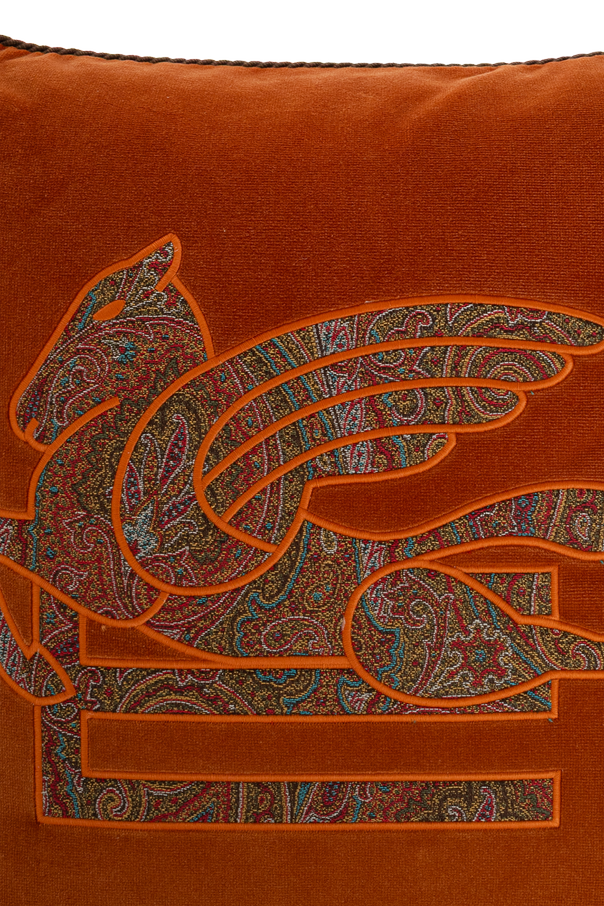 Etro Home Cushion with logo