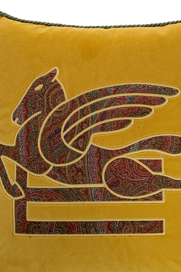 Etro Home Cushion with logo