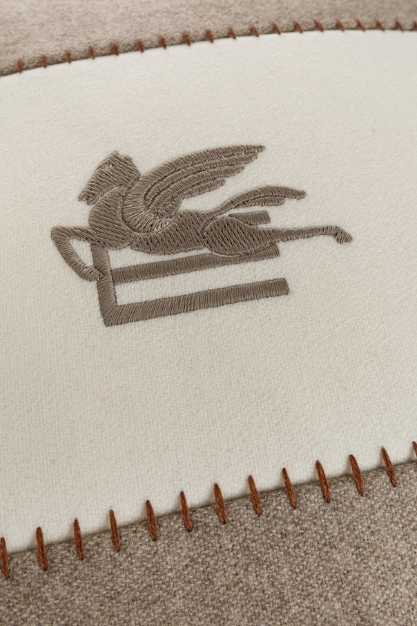 Etro Home Cushion with logo