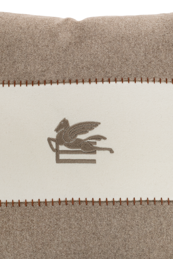 Etro Home Cushion with logo