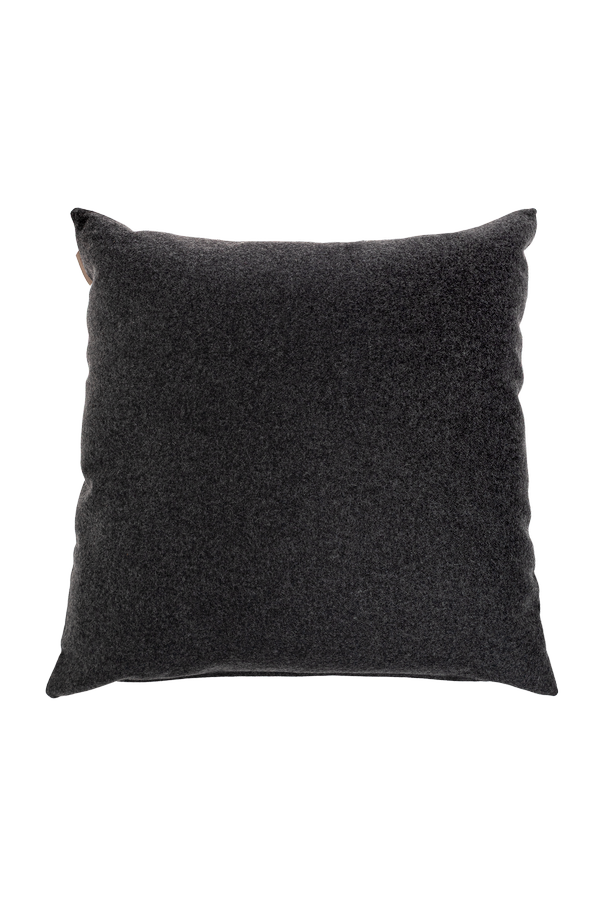Etro Home Wool cushion with logo