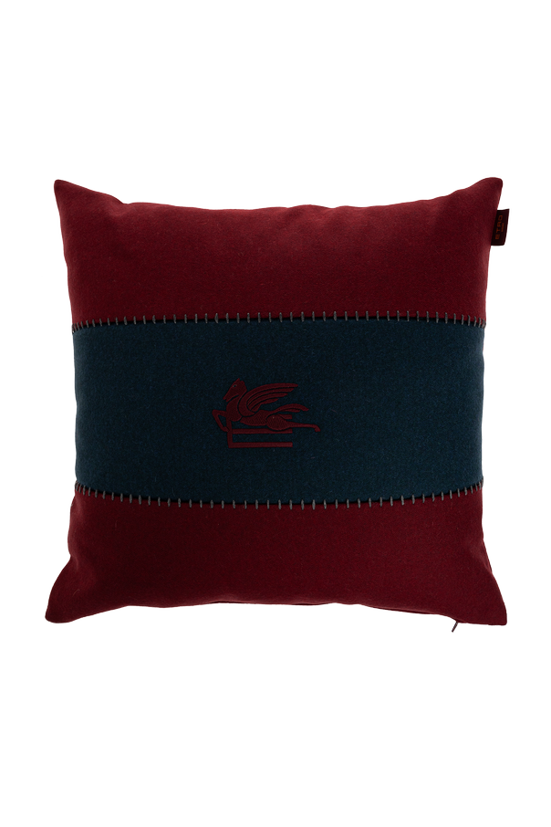 Pillow with logo od Etro Home