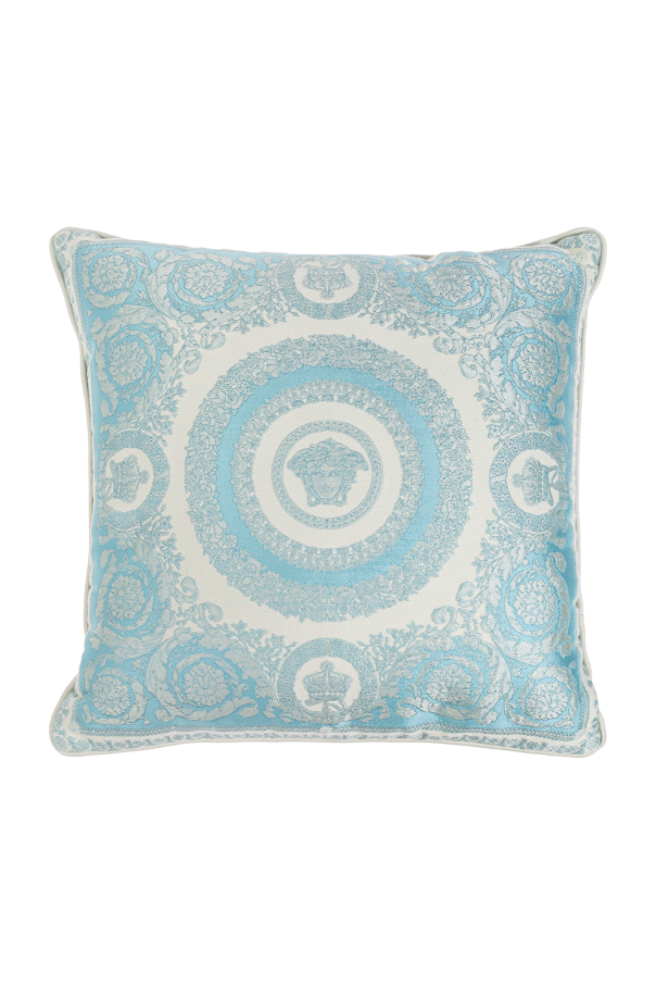 Versace Home Cushion with `Crete de Fleur` pattern