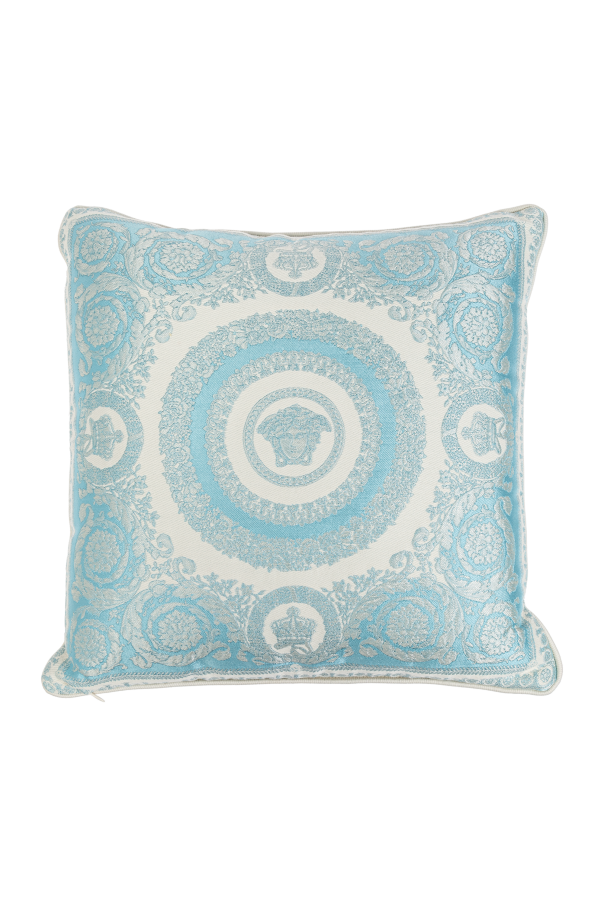 Versace Home Cushion with `Crete de Fleur` pattern