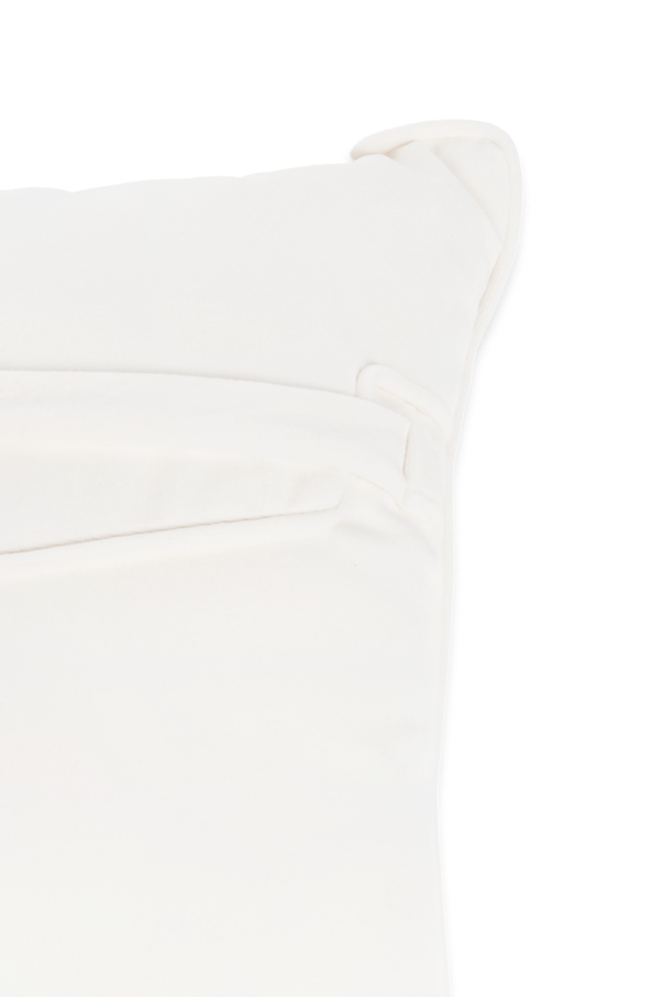 Versace Home Kissen mit Applikation in Form des Kopfes der Medusa