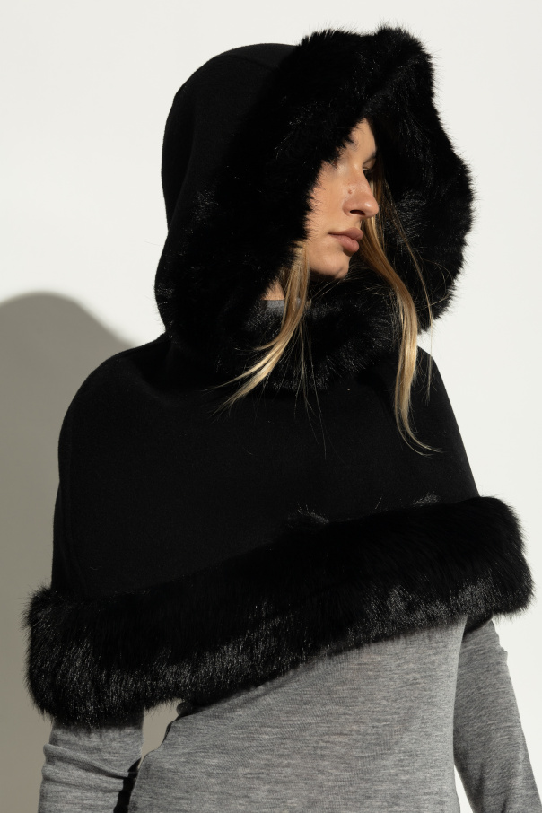 By Malene Birger Woolen cape "Marta"