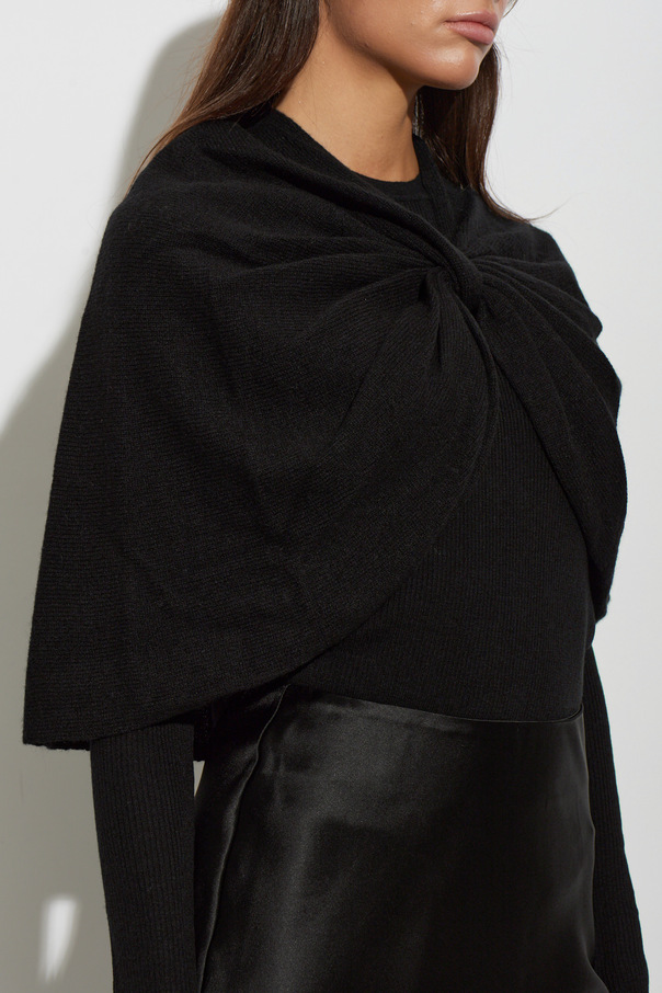 By Malene Birger Wool Poncho ‘Pinne’