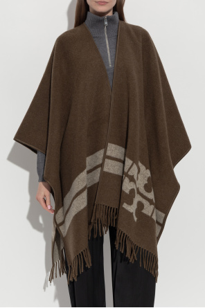 Tory Burch Poncho mit Logo