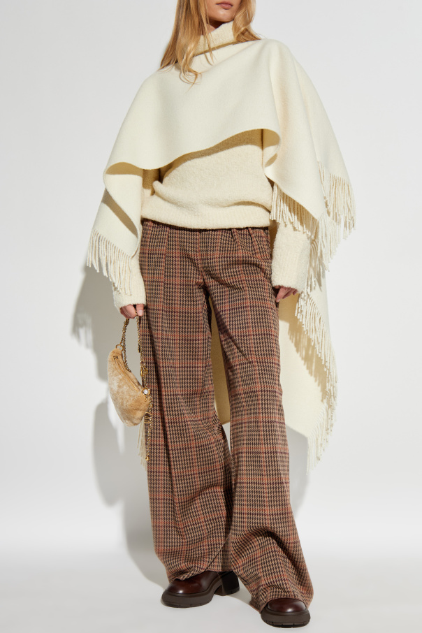 TOTEME Poncho with fringes