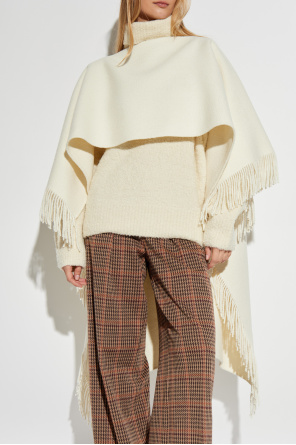 TOTEME Poncho with fringes
