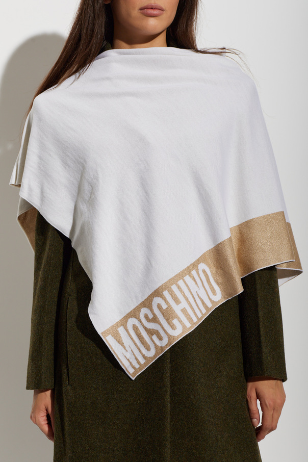Moschino Poncho with Lurex Thread