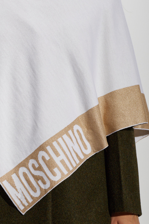 Moschino Poncho with Lurex Thread