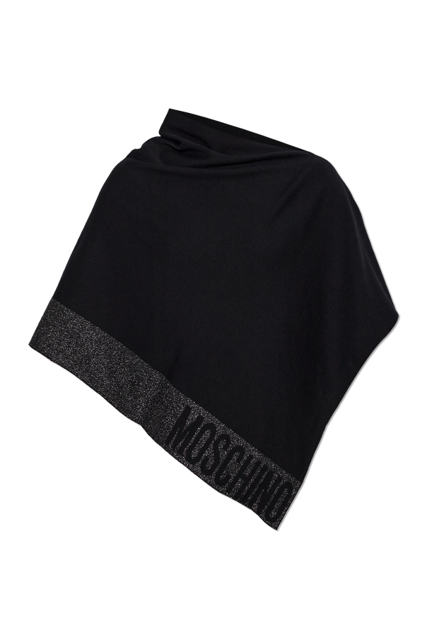 Poncho with lurex thread od Moschino