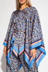 FERRAGAMO MULTICOLOUR Silk poncho