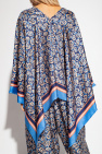 FERRAGAMO MULTICOLOUR Silk poncho