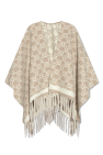 FERRAGAMO beige Wool poncho