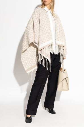 Poncho with monogram od FERRAGAMO