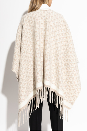 FERRAGAMO Poncho with monogram