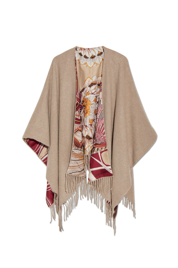 Reversible poncho od FERRAGAMO