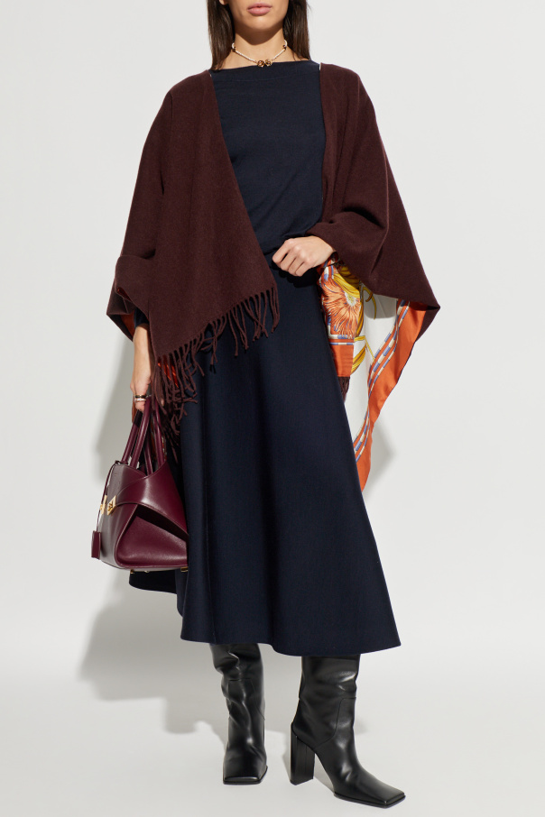 FERRAGAMO Reversible poncho
