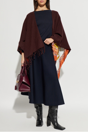 Double-sided poncho od FERRAGAMO