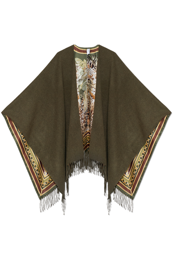 Cashmere Poncho with Fringes od FERRAGAMO