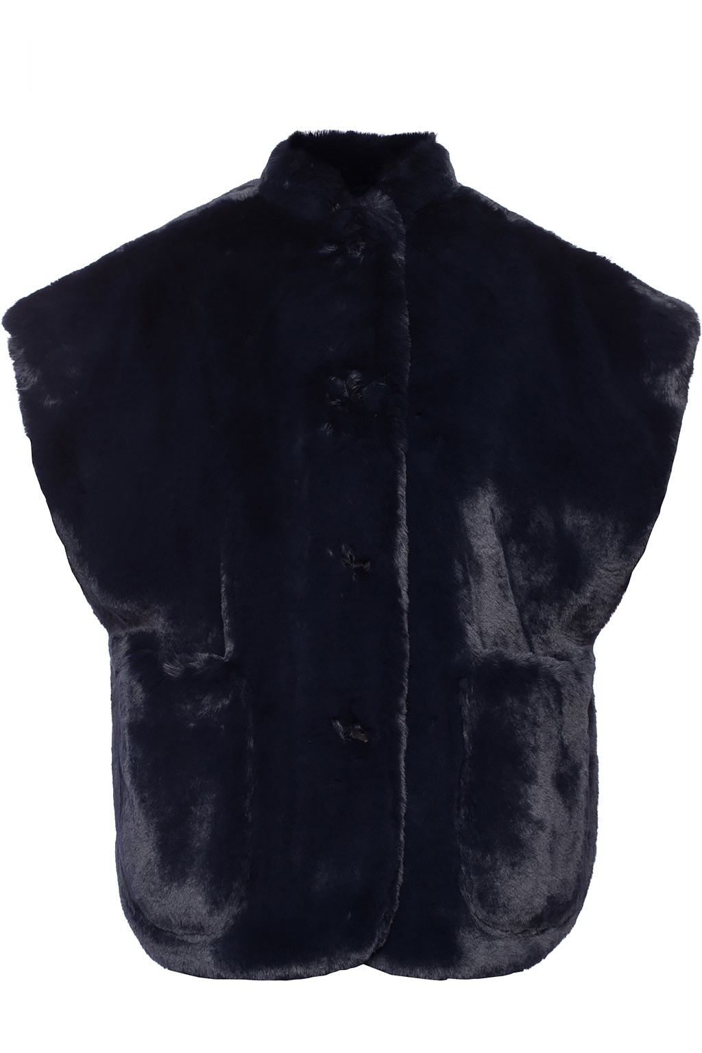 Fur vest with pockets Burberry - Vitkac US