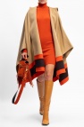 Michael Kors beige Hooded poncho