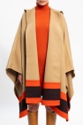 Michael Kors beige Hooded poncho