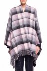 Gucci Checked wool poncho