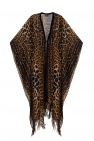 Saint Laurent Patterned poncho