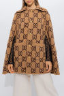 Gucci beige Reversible poncho