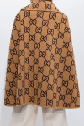 Gucci beige Reversible poncho