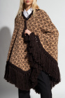 Gucci BROWN Wool cape