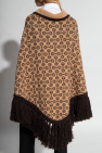 Gucci BROWN Wool cape