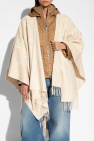 Gucci cream Cashmere poncho