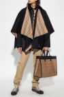 Burberry ‘Icon’ reversible poncho